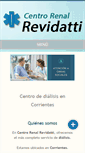Mobile Screenshot of centrorenalrevidatti.com