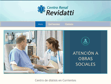 Tablet Screenshot of centrorenalrevidatti.com